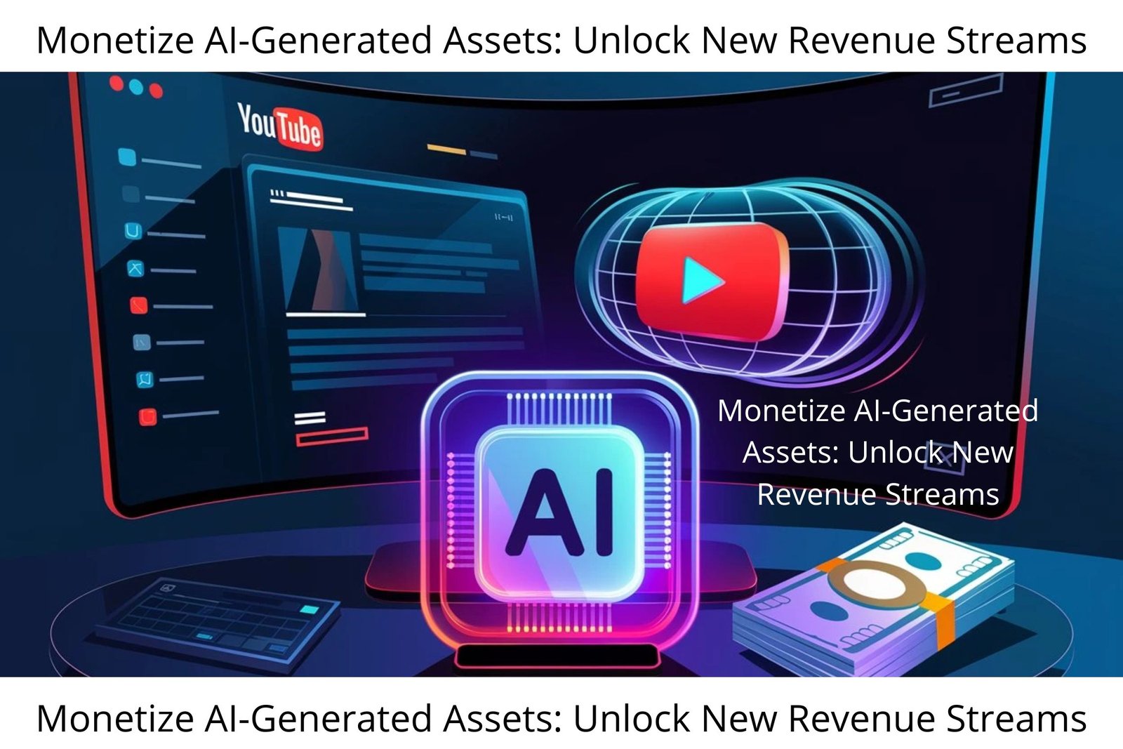 Monetize AI-generated assets