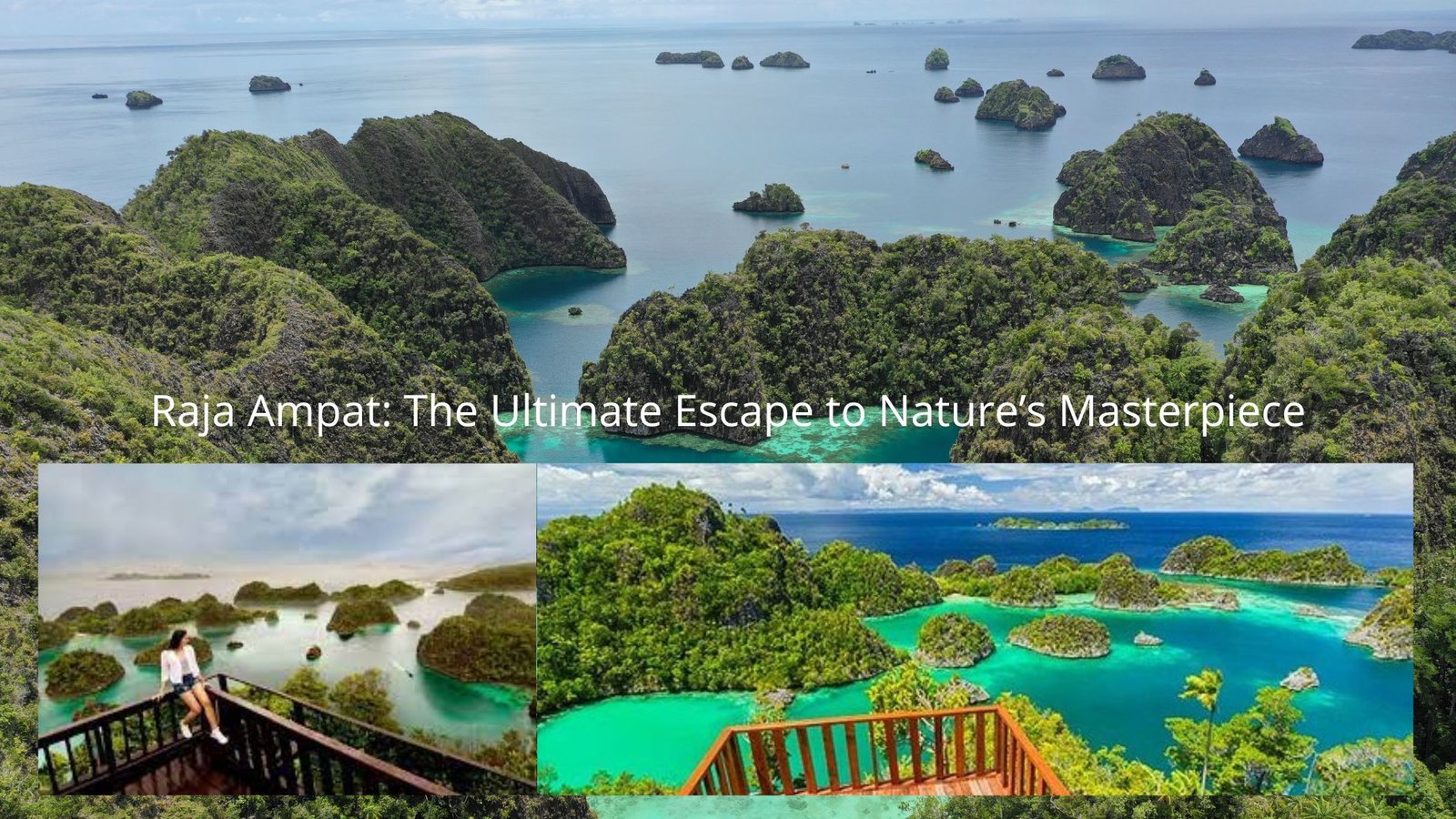 Raja Ampat: The Ultimate Escape to Nature’s Masterpiece