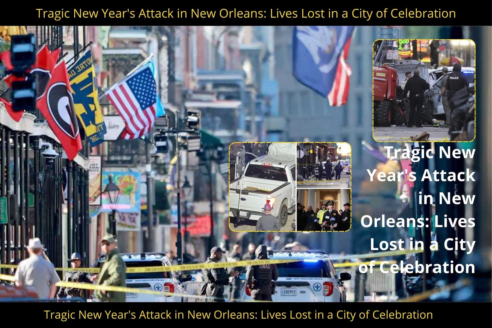 Tragic New Year's Attack in New Orleans: Lives Lost in a City of Celebration