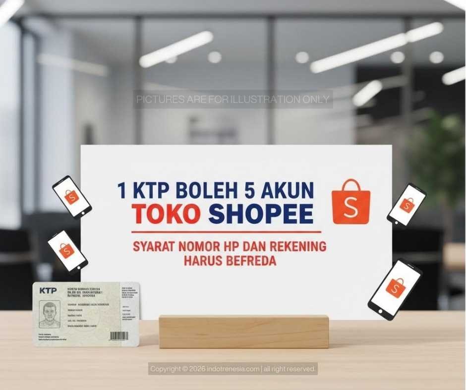 1 KTP Boleh 5 Akun Toko Shopee; Syarat Nomor HP dan Rekening Harus Berbeda: Untuk Apa Sebenarnya?