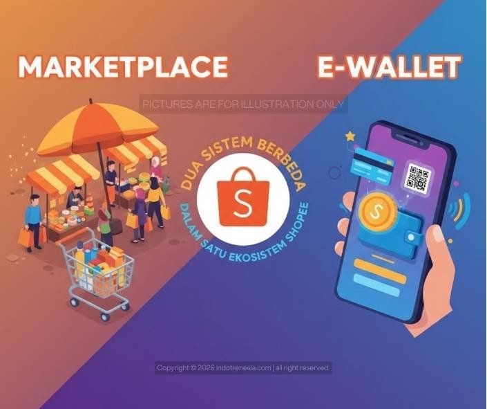 Marketplace vs E-Wallet: Dua Sistem Berbeda Dalam Satu Ekosistem Shopee