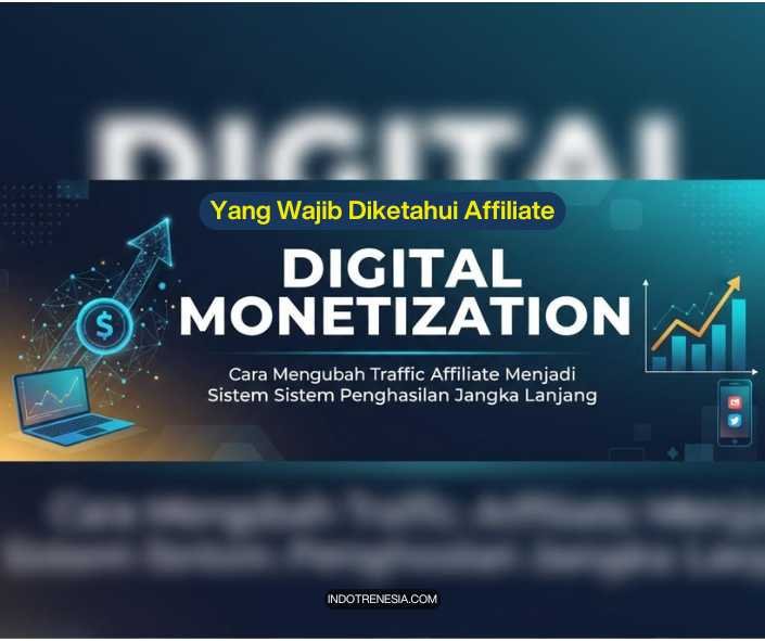 Digital Monetization: Cara Mengubah Traffic Affiliate Menjadi Sistem Penghasilan Jangka Panjang