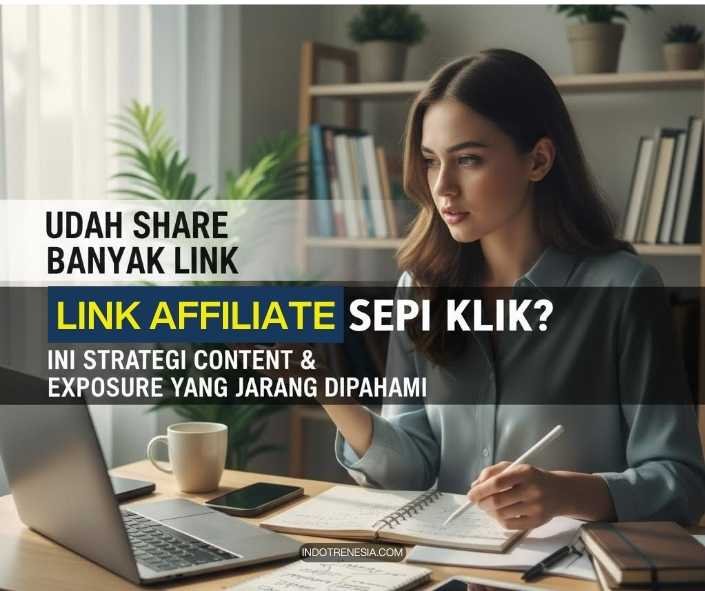 udah Share Banyak Link Affiliate Tapi Sepi Klik? Ini Strategi Content & Exposure yang Jarang Dipahami