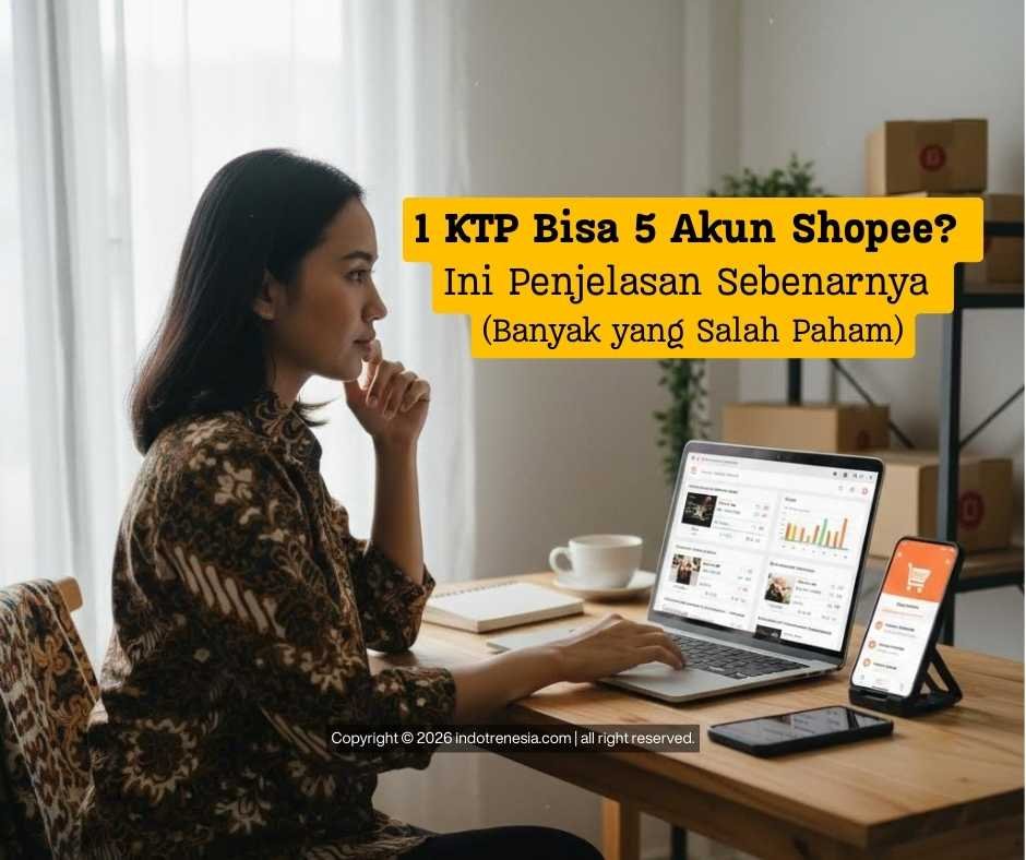 1 KTP Bisa 5 Akun Shopee? Ini Penjelasan Sebenarnya