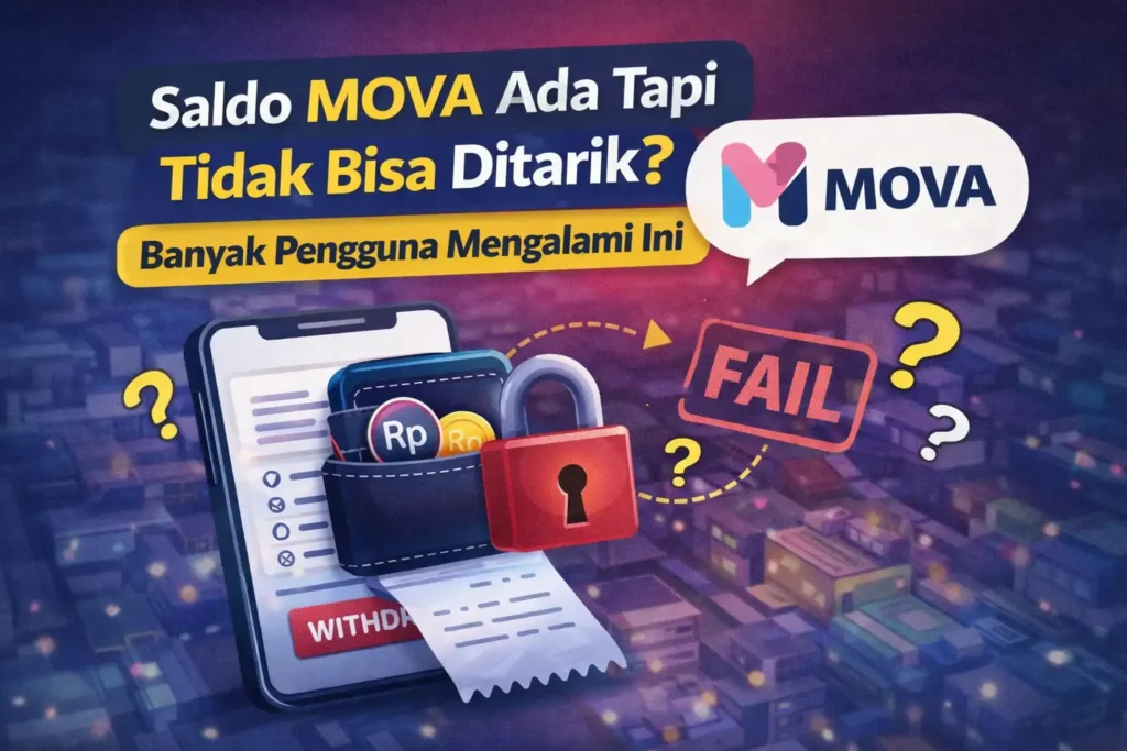 saldo mova tidak bisa ditarik